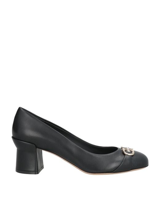 Ferragamo Black Pumps Lambskin