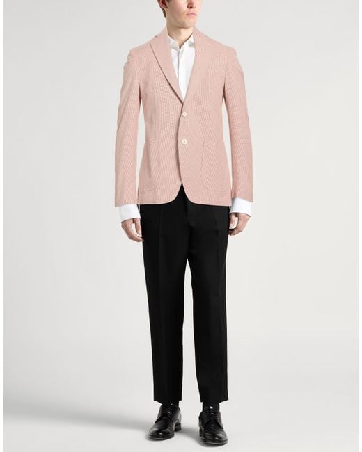 Tombolini Pink Blazer Cotton for men