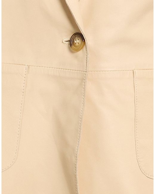 Bully Natural Sand Blazer Lambskin