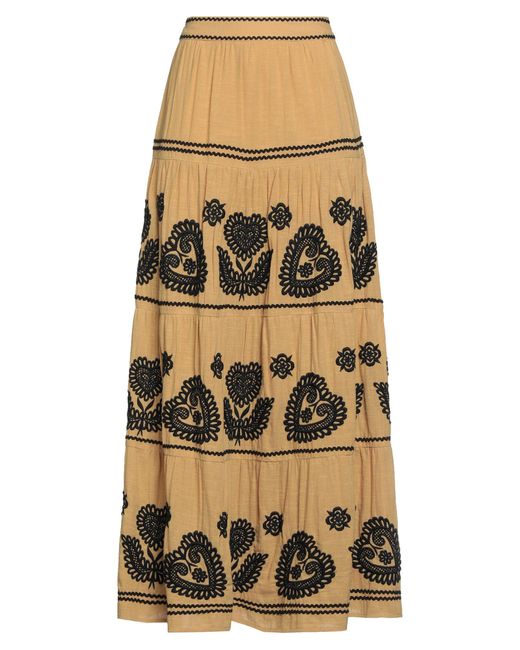 Antik Batik Natural Maxi Skirt