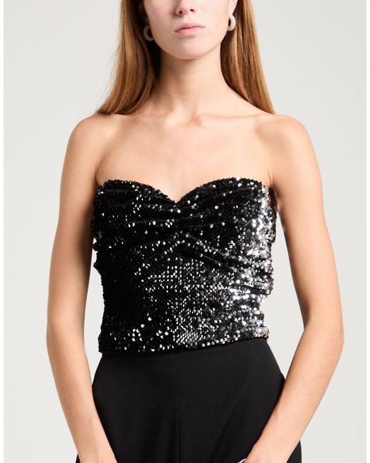 Motel Black Top Polyester