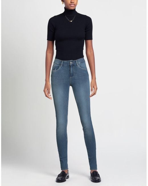 Rebel Queen Blue Jeans Cotton, Polyester, Elastane