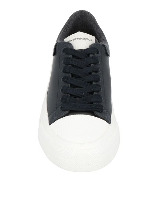 Emporio Armani Blue Sneakers for men