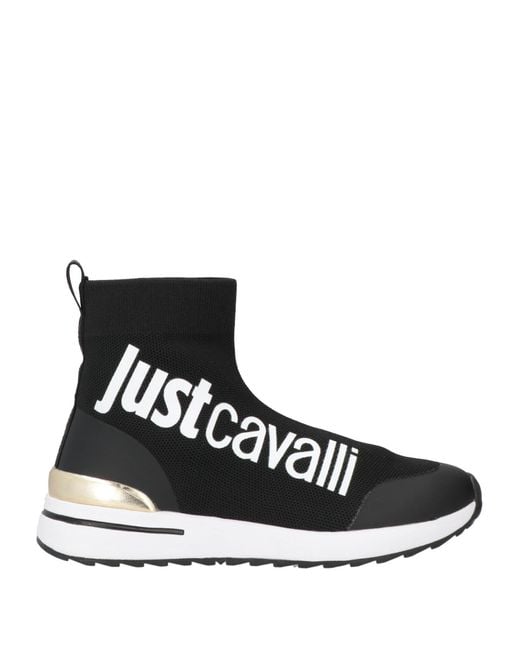 Just Cavalli Black Sneakers