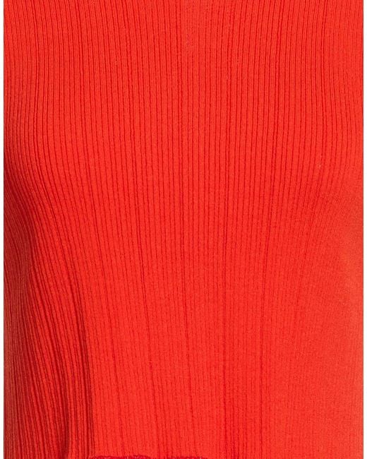 Twinset Red Top Viscose, Polyamide, Polyester