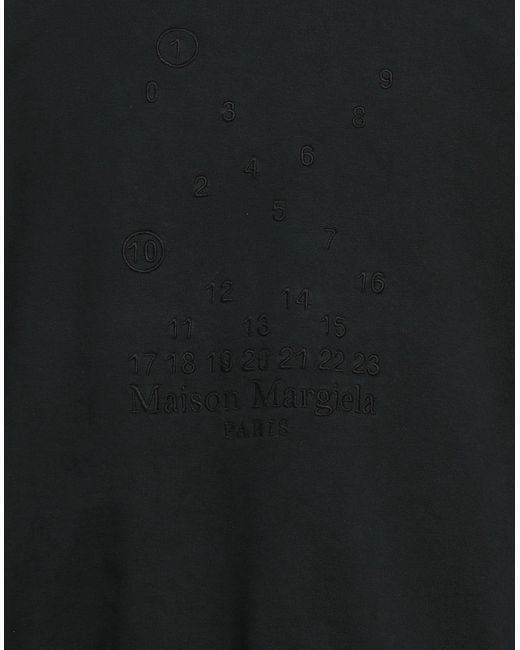 Maison Margiela Black Sweatshirt for men