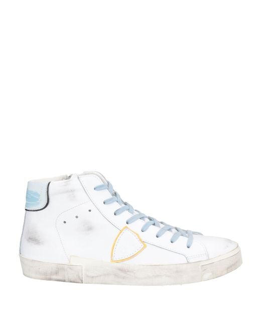 Philippe Model White Sneakers for men
