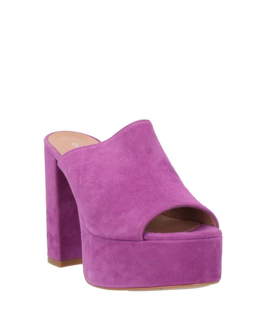 Baldinini Purple Sandale