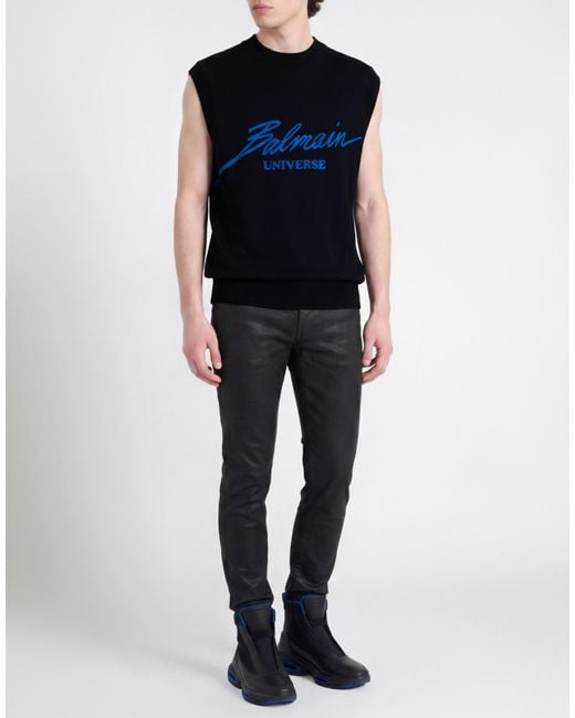 Balmain Black Jumper for men