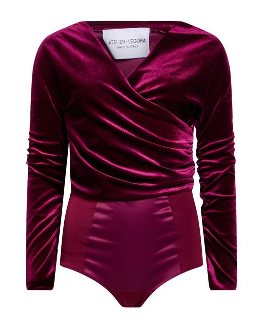 ATELIER LEGORA Red Bodysuit