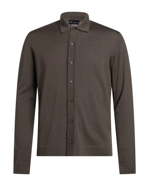 Camisa Roberto Collina de hombre de color Gray