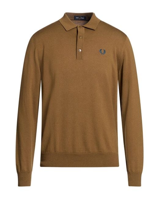Fred Perry Pullover in Brown für Herren