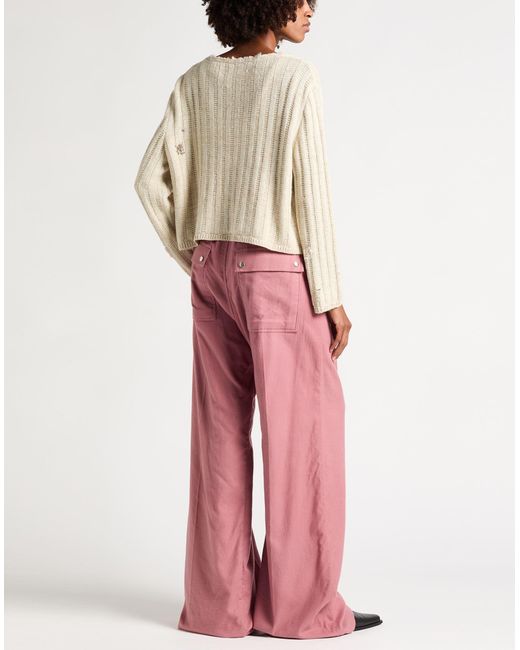Rick Owens Red Trouser