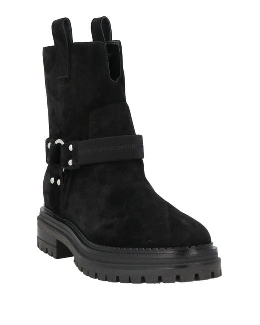 Sergio Rossi Black Ankle Boots