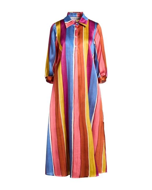 Shirtaporter Red Midi Dresses