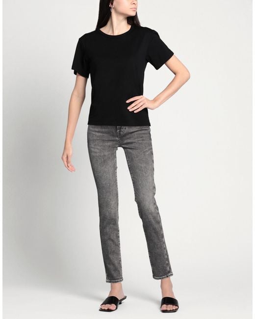 7 For All Mankind Gray Jeans Cotton, Lyocell, Elastomultiester, Elastane