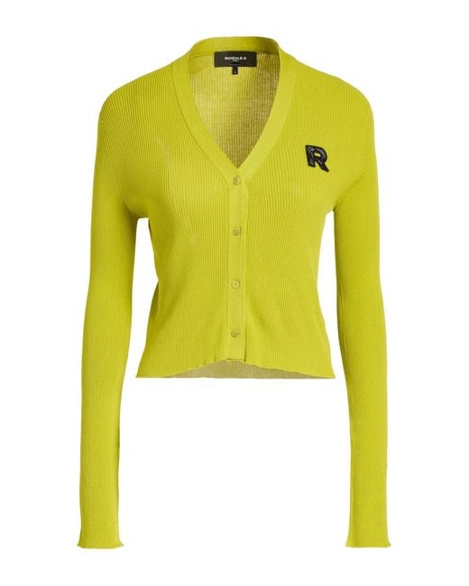 Rochas Cardigan in Yellow Lyst UK