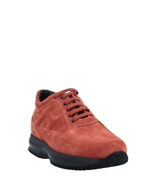 Hogan Red Sneakers for men