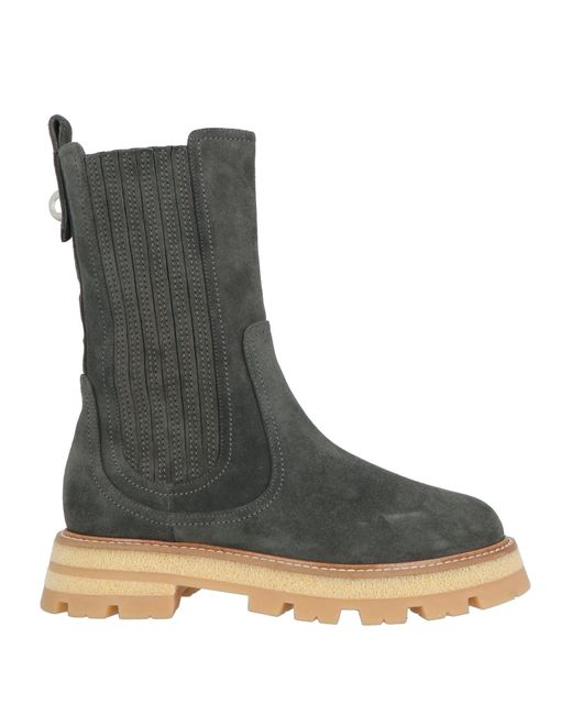 Ermanno Scervino Brown Ankle Boots