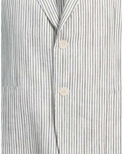 Isaia Gray Blazer for men