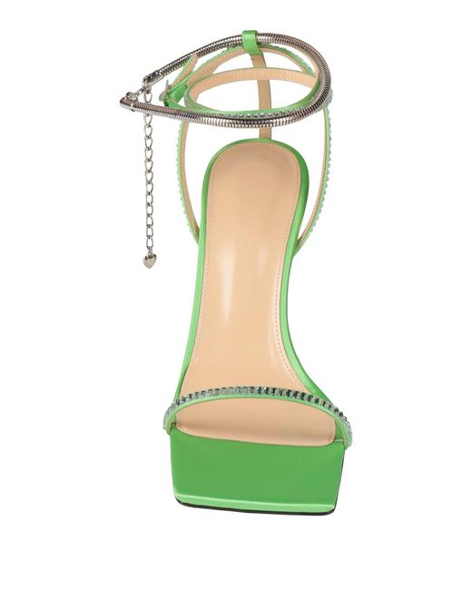 Mach & Mach Green Sandals