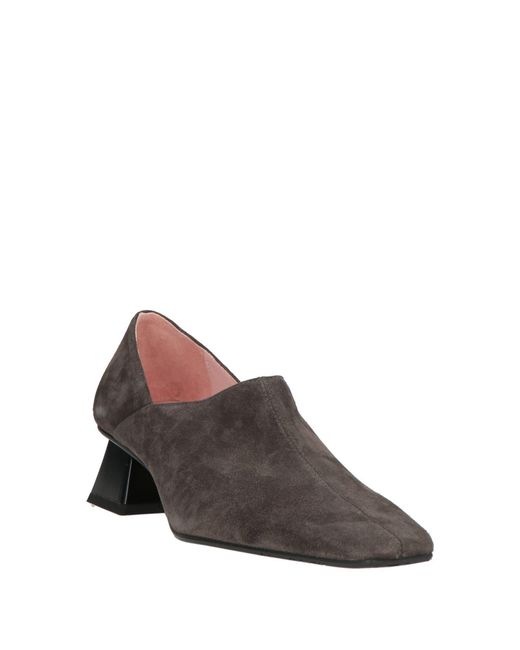 Ras Gray Loafers Leather