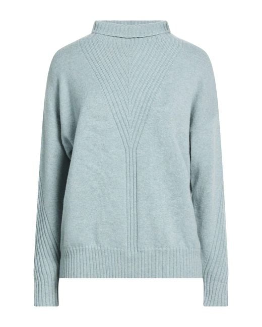Fedeli Blue Turtleneck
