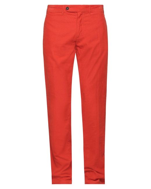 Massimo Alba Red Trouser for men
