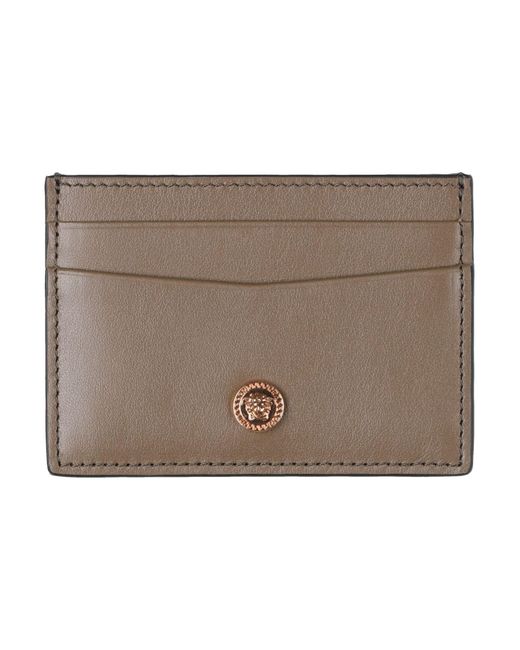 Tarjetero Versace de hombre de color Brown