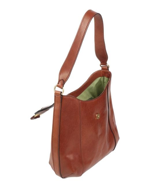The Bridge Brown Shoulder Bag Leather