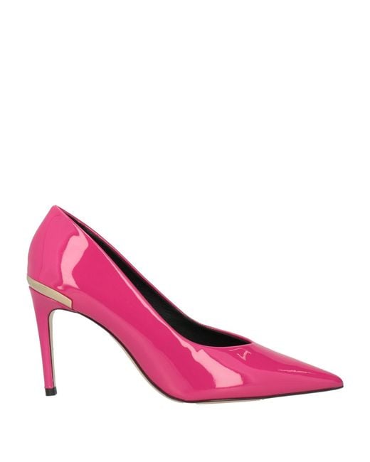 Luciano Padovan Pink Pumps Leather