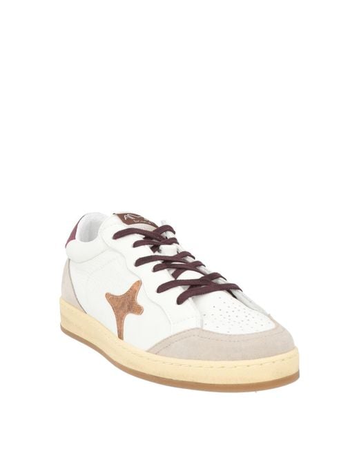 AMA BRAND Natural Sneakers Leather for men