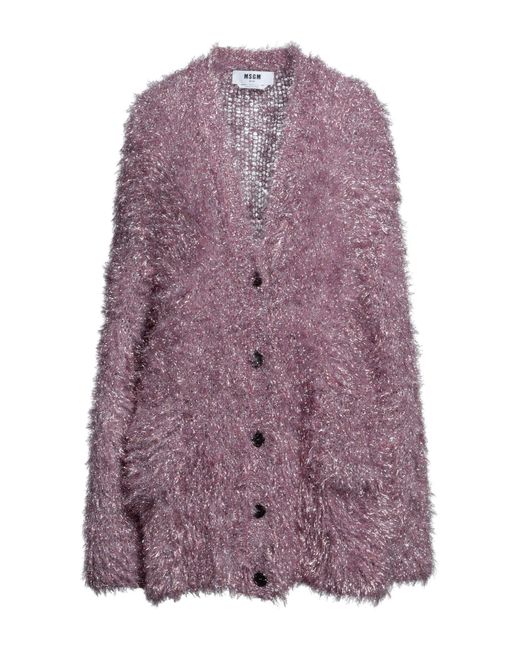 MSGM Purple Cardigan