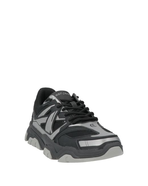 Just Cavalli Black Sneakers for men