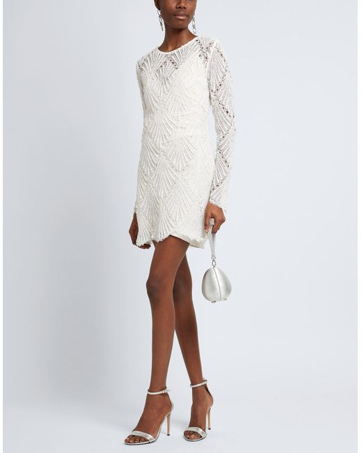 retroféte White Mini-Kleid
