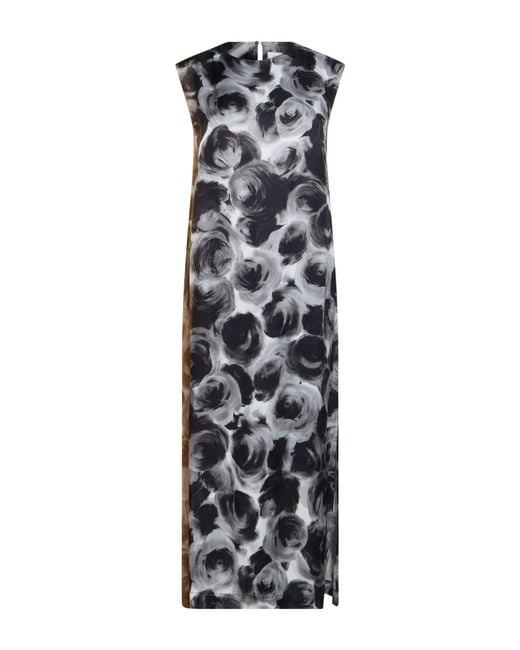 Ottod'Ame White Midi Dress Viscose