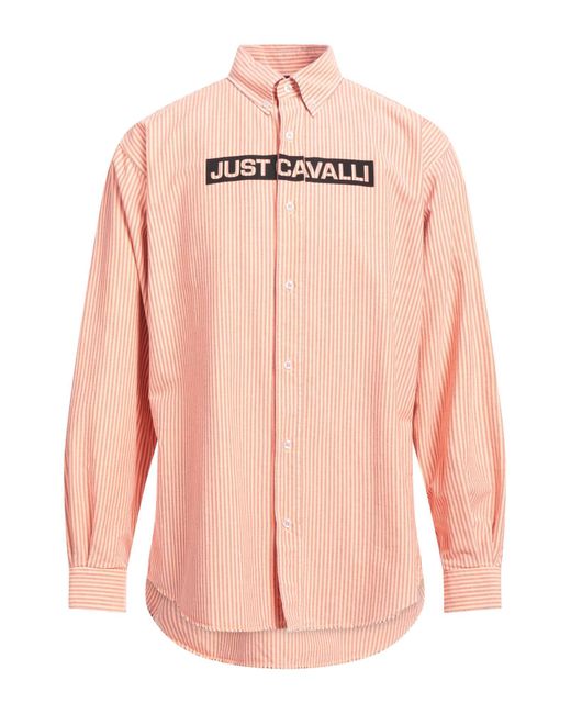 Just Cavalli Pink Shirt for men