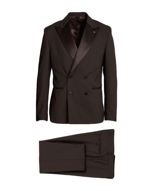 Manuel Ritz Black Suit for men