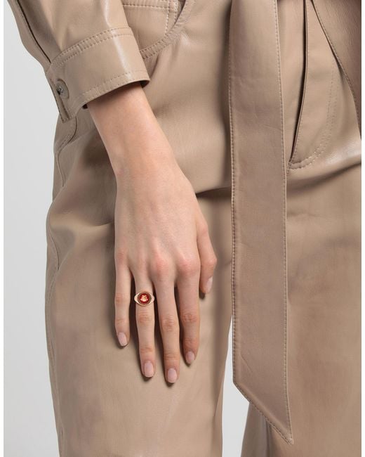 Versace Pink Ring Metal