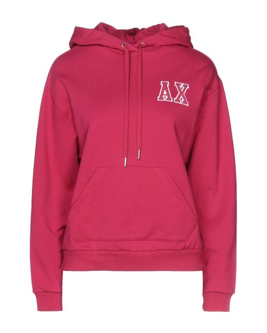armani exchange pink sweatshirt