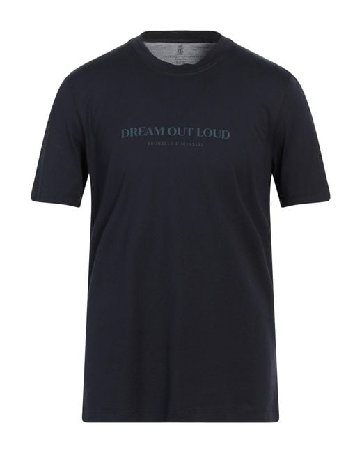Brunello Cucinelli T-shirts in Black für Herren