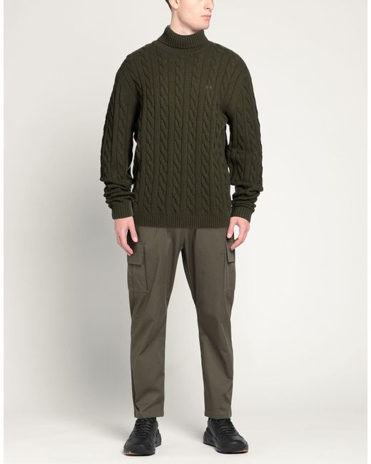 Sun 68 Green Turtlenecks for men