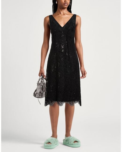 Jonathan Simkhai Black Midi Dress