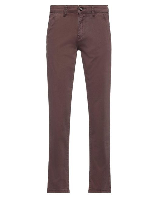 GAUDI Purple Pants for men