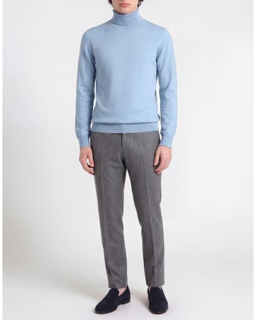 Gran Sasso Blue Turtleneck for men