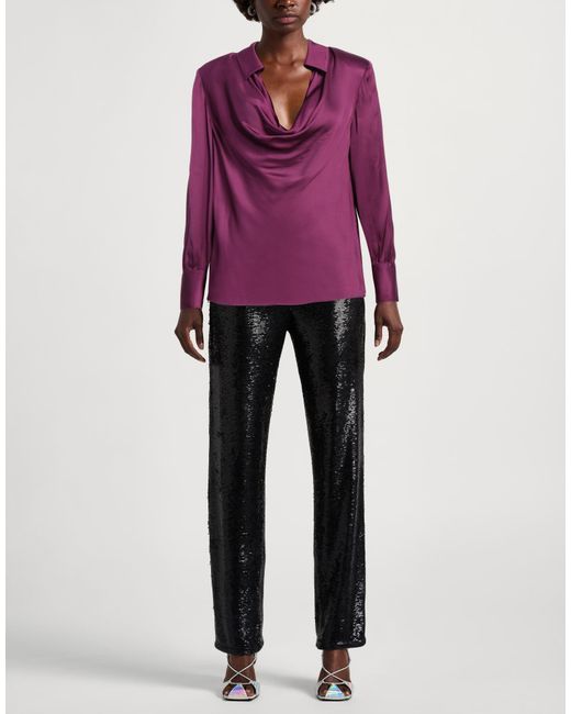 Karl Lagerfeld Purple Top