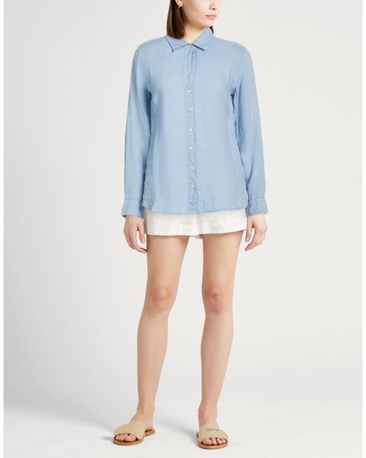 120% Lino Blue Sky Shirt Linen