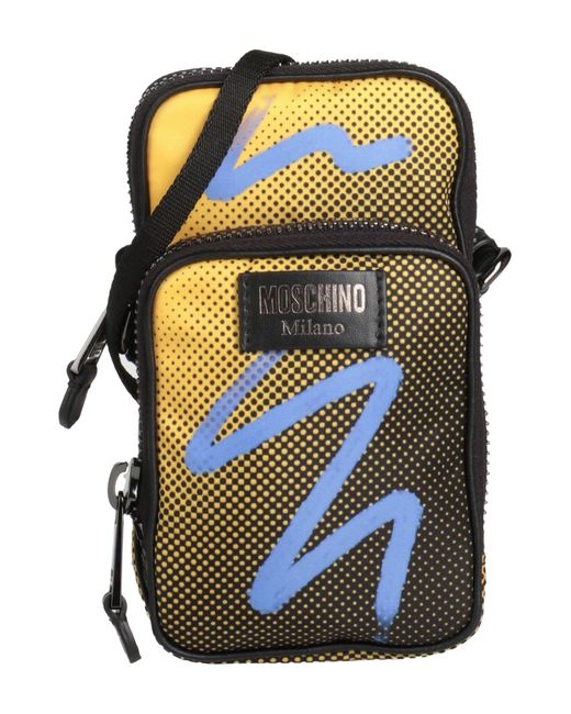 Moschino Yellow Cross-body Bag for men
