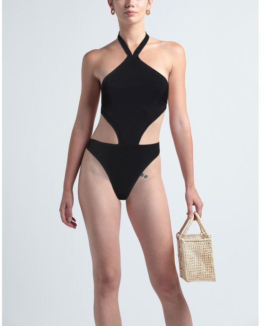 Alaïa Black One-piece Swimsuit