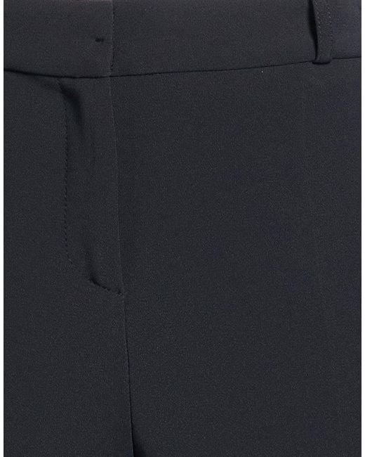 Elisabetta Franchi Blue Pants Polyester, Elastane